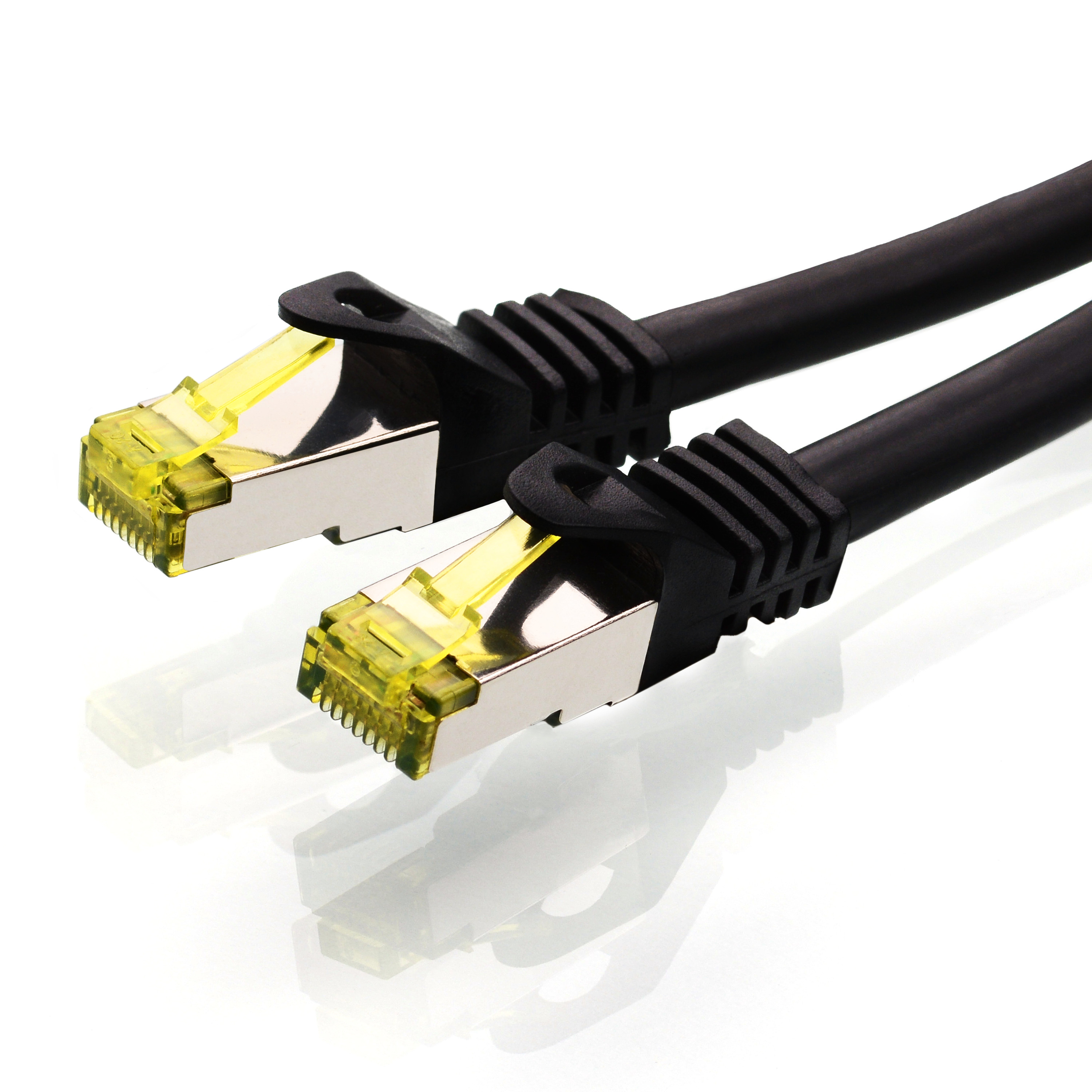 Cat Kabel M Netzwerk Patch Ethernet Gigabit Lan Mbit S