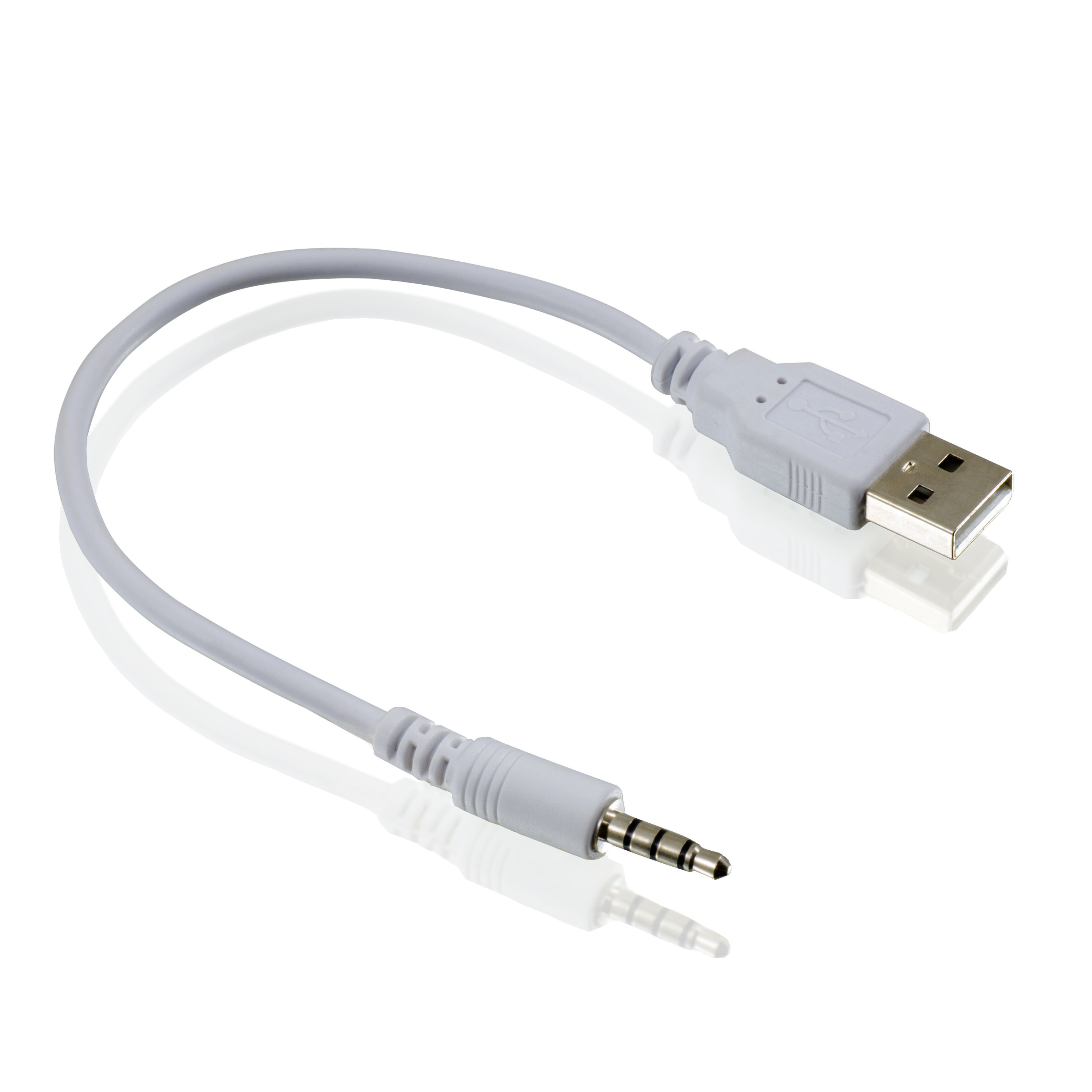 USB-Klinke Adapter Kabel 3,5mm Klinke Stecker auf USB A ...
