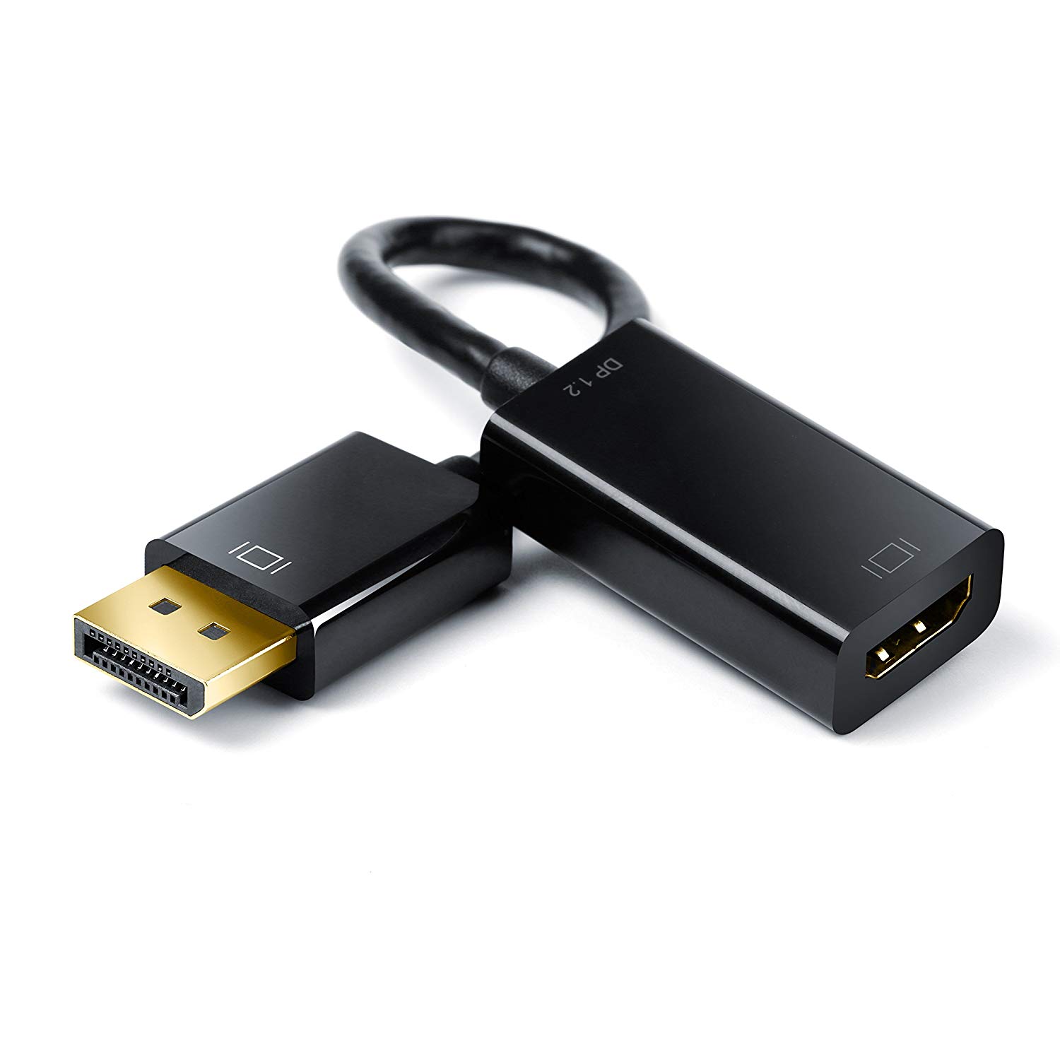 4k DisplayPort (DP 1.2) zu HDMI Adapter / Kabel eBay