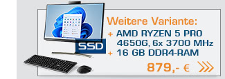 All-in-One-PC CSL Unity U24B-AMD / 4650G / 1000 GB / 16 GB RAM