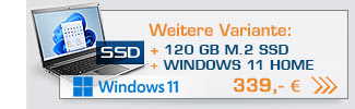 Notebook CSL R'Evolve C14i v2 / 120GB / Windows 11 Home