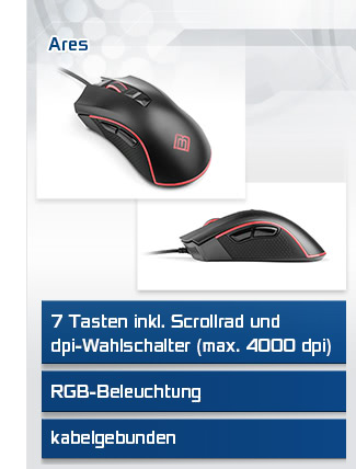 BoostBoxx Gaming Maus Ares