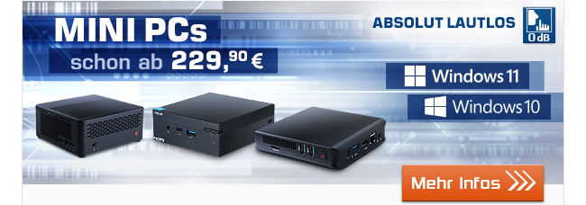 Mini PCs im CSL-Shop!