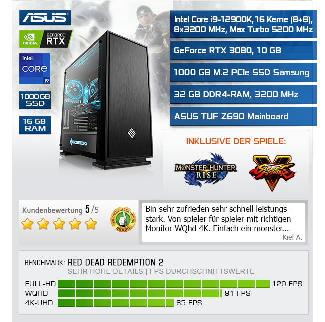 CSL Speed 4970 (Core i9) - Powered by ASUS