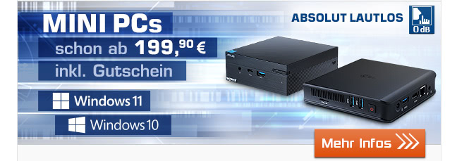 Mini PCs im CSL-Shop!